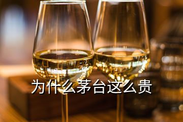 為什么茅臺(tái)這么貴