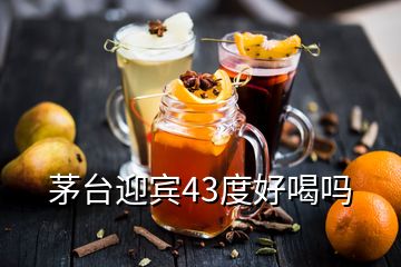 茅臺迎賓43度好喝嗎