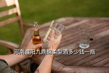 河南濮陽九鼎綿柔型酒多少錢一瓶