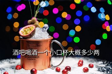 酒吧喝酒一個小口杯大概多少兩