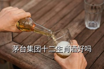 茅臺(tái)集團(tuán)十二生肖酒好嗎