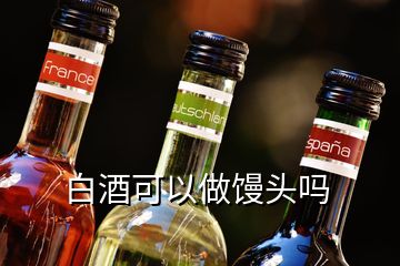 白酒可以做饅頭嗎