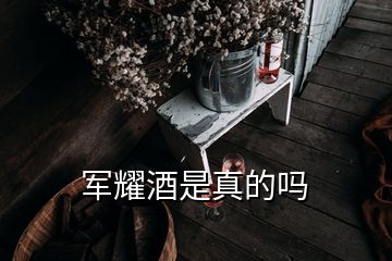 軍耀酒是真的嗎