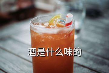 酒是什么味的