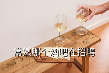 常熟哪個(gè)酒吧在招聘