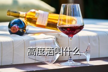 高度酒叫什么