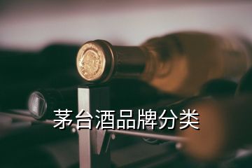 茅臺(tái)酒品牌分類