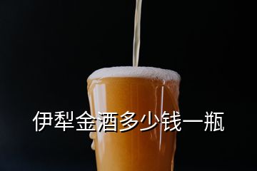 伊犁金酒多少錢一瓶