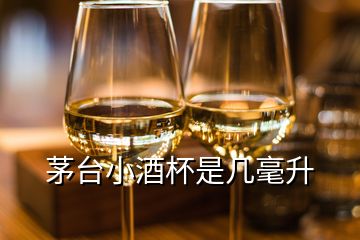 茅臺小酒杯是幾毫升