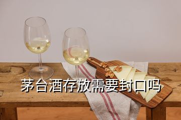 茅臺(tái)酒存放需要封口嗎