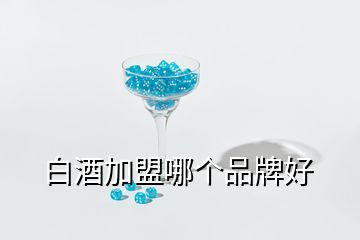 白酒加盟哪個品牌好