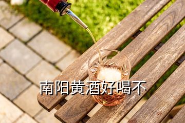 南陽(yáng)黃酒好喝不