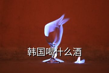 韓國喝什么酒