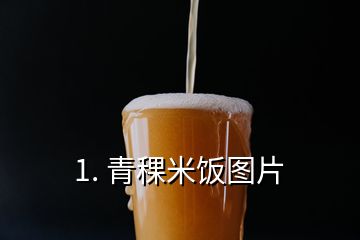 1. 青稞米飯圖片