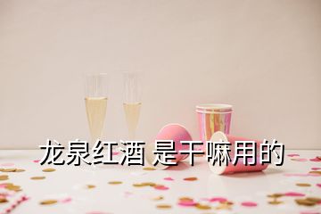 龍泉紅酒 是干嘛用的