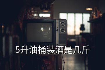 5升油桶裝酒是幾斤