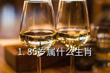 1. 85歲屬什么生肖