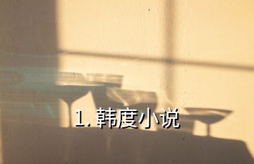 1. 韓度小說