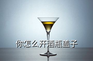 你怎么開酒瓶蓋子