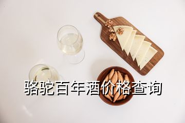 駱駝百年酒價(jià)格查詢