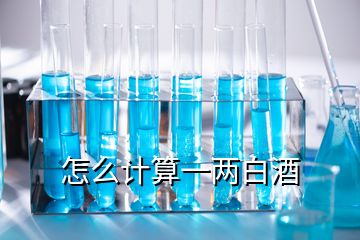 怎么計算一兩白酒