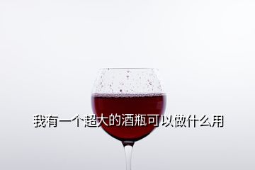 我有一個超大的酒瓶可以做什么用