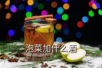 泡菜加什么酒