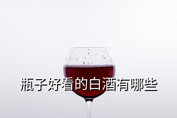 瓶子好看的白酒有哪些