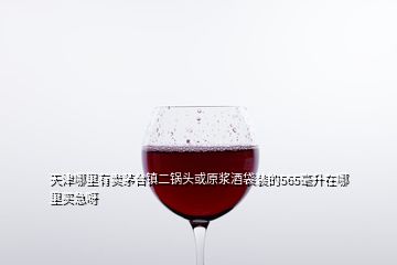 天津哪里有賣茅臺(tái)鎮(zhèn)二鍋頭或原漿酒袋裝的565毫升在哪里買急呀