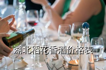 湖北稻花香酒價(jià)格表