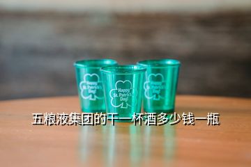 五糧液集團(tuán)的干一杯酒多少錢一瓶