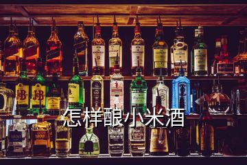 怎樣釀小米酒