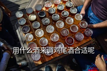 用什么酒來調雞尾酒合適呢