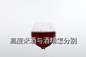 高度米酒與酒精怎分別