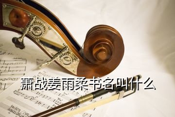 蕭戰(zhàn)姜雨柔書名叫什么