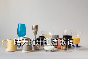 皓天的開(kāi)缸酒 歌詞