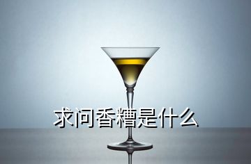 求問香糟是什么