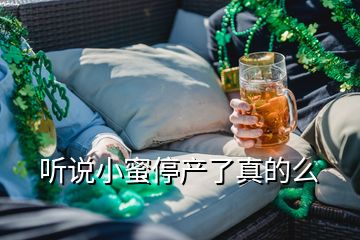 聽說小蜜停產(chǎn)了真的么