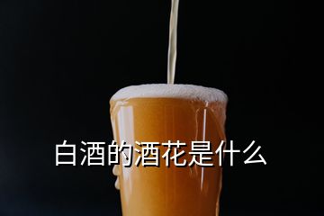 白酒的酒花是什么