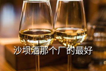 沙壩酒那個(gè)廠的最好