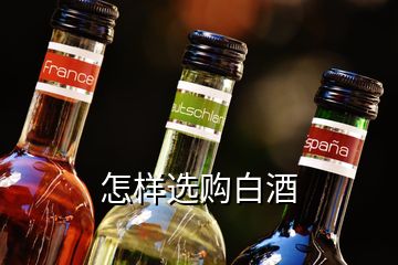 怎樣選購(gòu)白酒