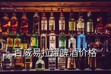 百威易拉罐啤酒價格