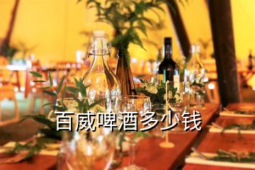 百威啤酒多少錢(qián)