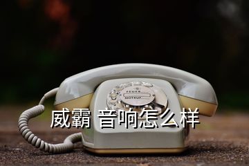 威霸 音響怎么樣