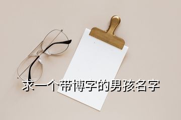 求一個(gè)帶博字的男孩名字