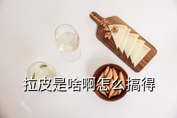 拉皮是啥啊怎么搞得