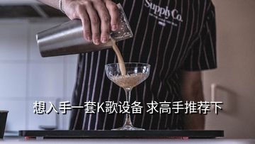 想入手一套K歌設備 求高手推薦下