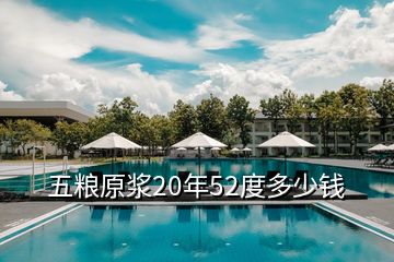 五糧原漿20年52度多少錢(qián)