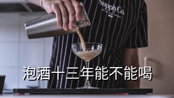 泡酒十三年能不能喝