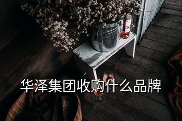 華澤集團收購什么品牌